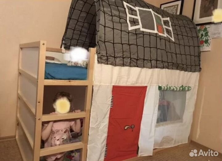 Детская кровать чердак перевертыш