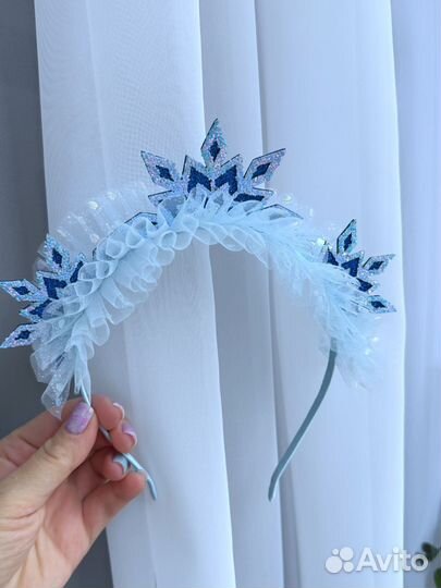 Ободок Снежинки