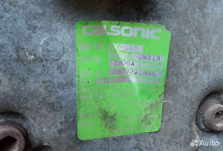 Компрессор кондиционер Nissan Almera N15 GA16 GA14