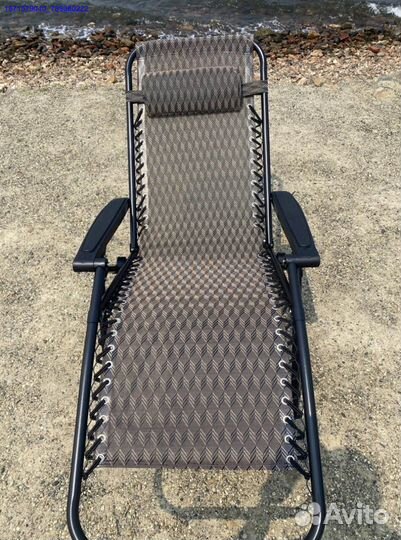 Кресло шезлонг раскладное (Арт.77494)