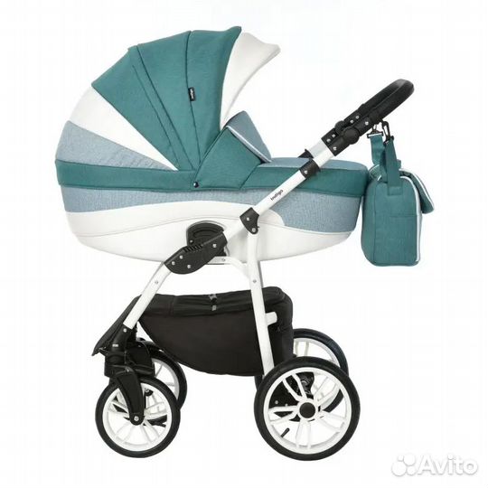 Коляска Indigo 2в1 21 (in 08) цвет: Малахит