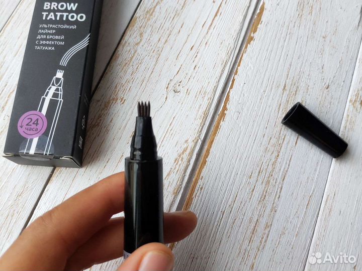 Стойкий лайнер карандаш для бровей Shinewell