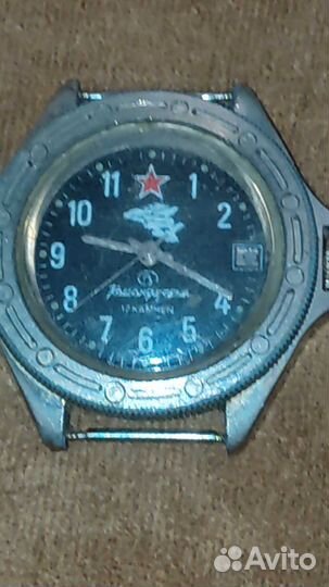 Часы мужские командирские 17 камней,СССР