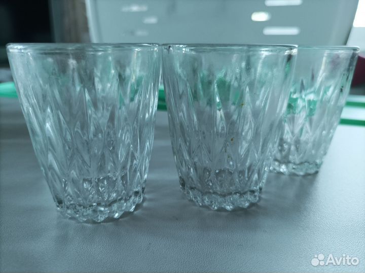 Фужеры, бокалы, рюмки хрустальные СССР