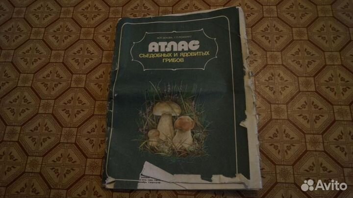 Комплект плакатов Атлас съедобных и ядовитых грибо