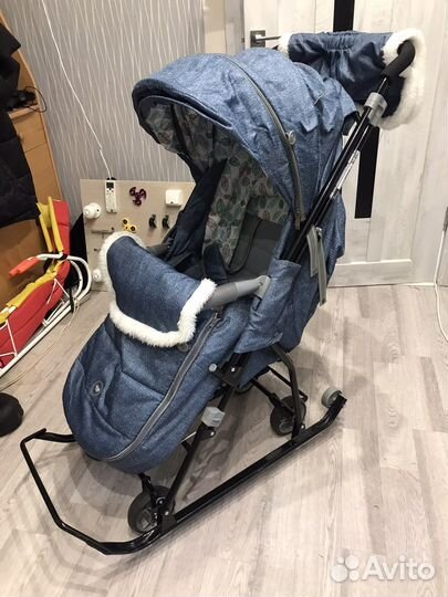 Санки коляска ника