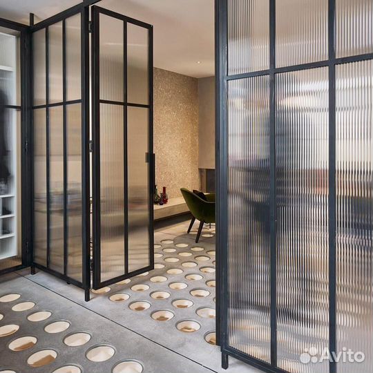 Стеклянные перегородки