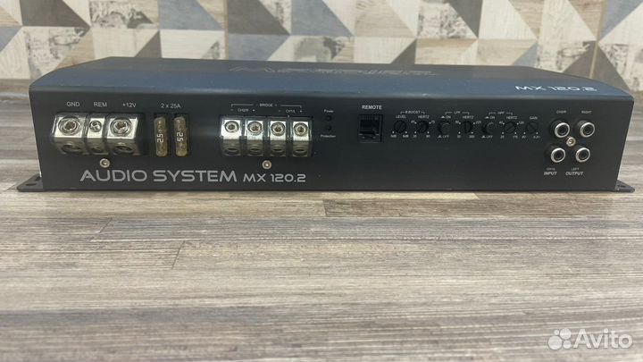 Audio system mx120.2