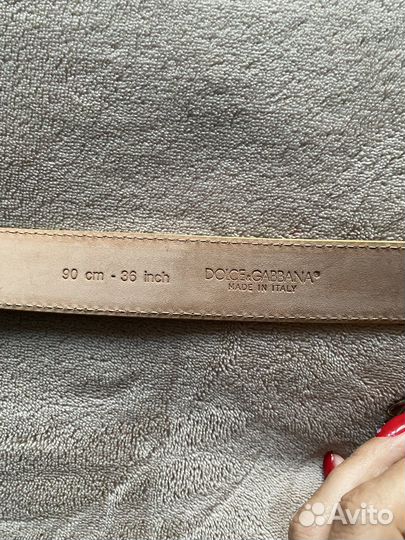 Ремень dolce gabbana оригинал
