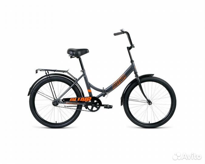 Складной велосипед Altair City 24 (серый)