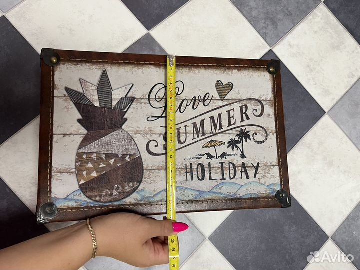 Ящик деревянный лофт