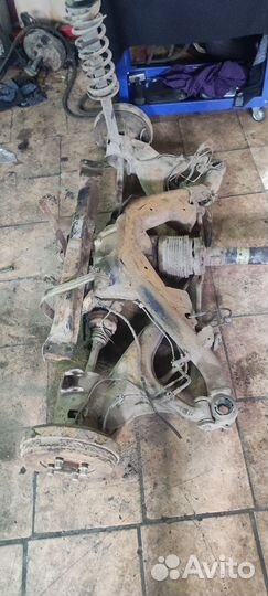 Задняя часть синхро Гольф 3, Пассат Б3