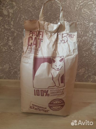 Комкующийся наполнитель 15 кг