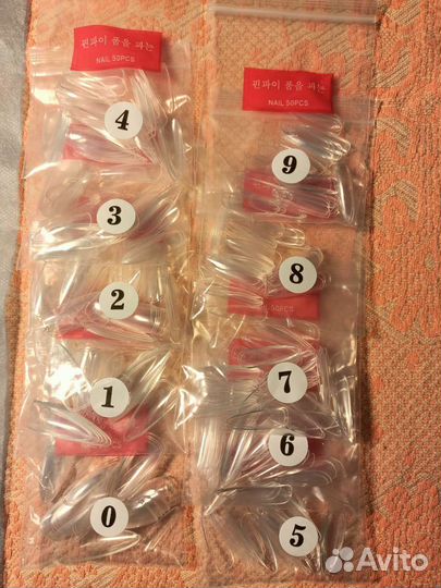 Гелевые типсы