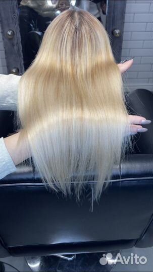 Кератиновое выпрямление