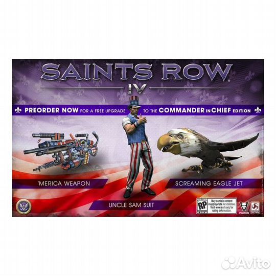 Saints Row IV Commander in Chief Edition, английск