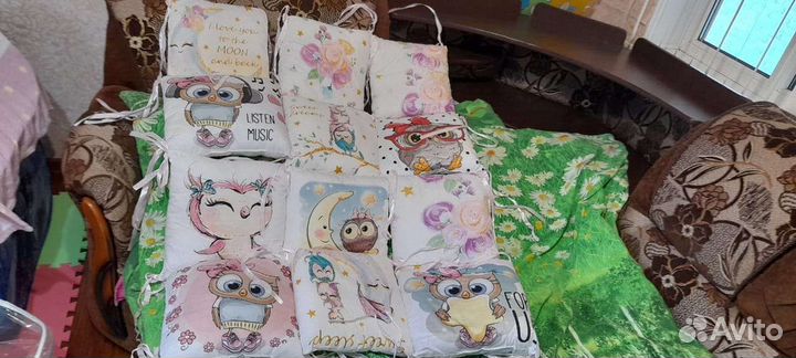 Детское постельное белье в детскую кроватку
