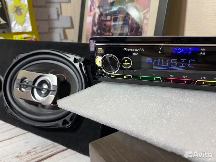 Магнитола pioneer с bluetooth MVH-768MBT