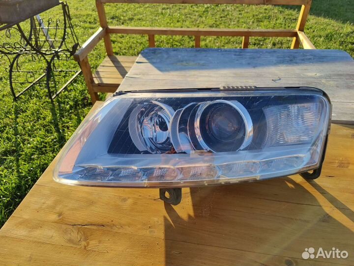 Фара Ауди A6 c6 рестайлинг