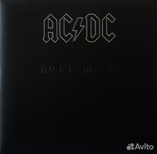 AC/DC - Back In Black (LP, Album, RE, RM)