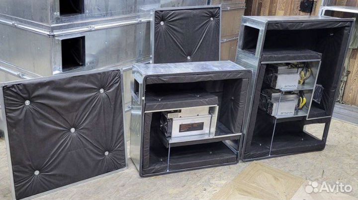 Шумобокс для асика, шумбокс, asicbox