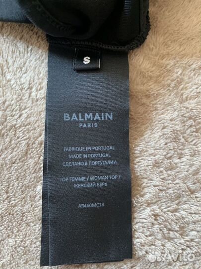 Блузка женская balmain размер s