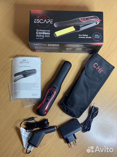 Беспроводной портативный утюжок для волос