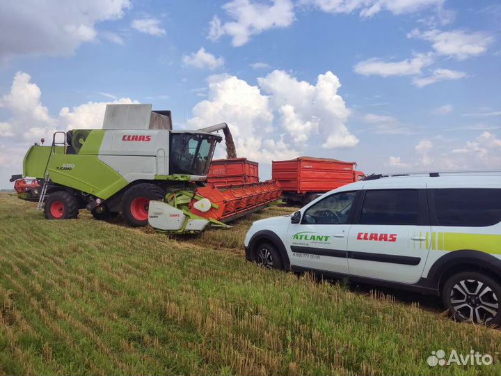 Уборка урожая рапса, сои, кукурузы, подсолнечника