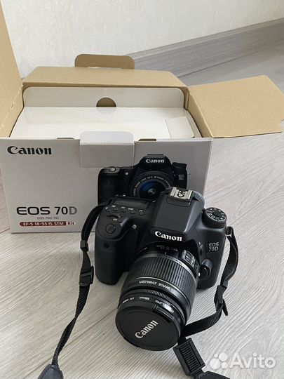 Фотоаппарат canon 70d