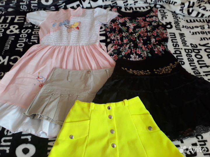 Вещи пакетом на девочку