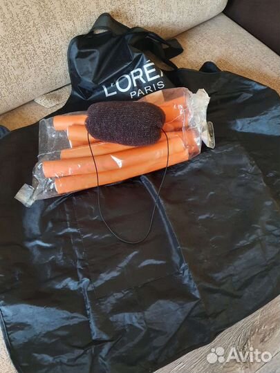 Бигуди,фартук