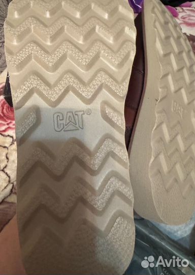 Топсайдеры ботинки CAT caterpillar Имеется брак
