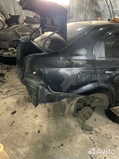 Заднее правое крыло Chevrolet Aveo 250 255