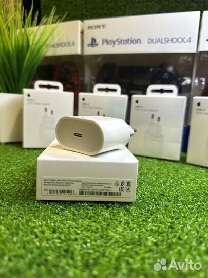 Блок питания 20W Type-C Быстрая зарядка iPhone