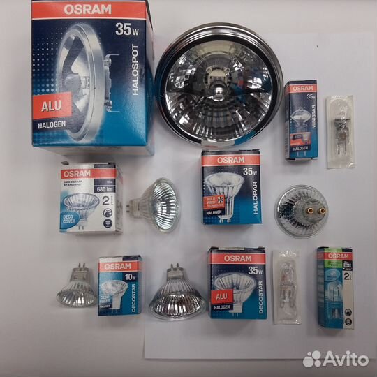 Галогеновые и металлогалогеновые лампы osram