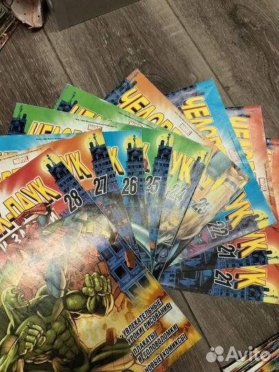 Журналы Человек паук герои и злодеи 1-28 часть