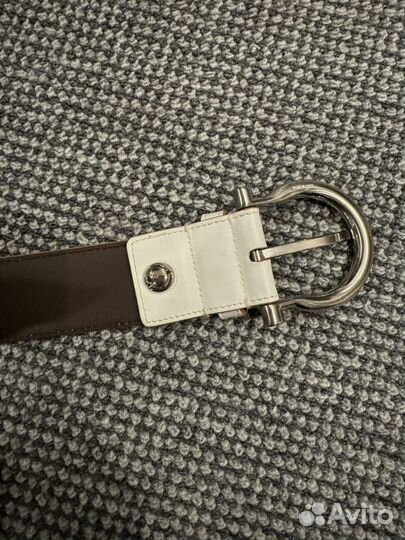 Ремень кожаный Salvatore Ferragamo размер 85 см