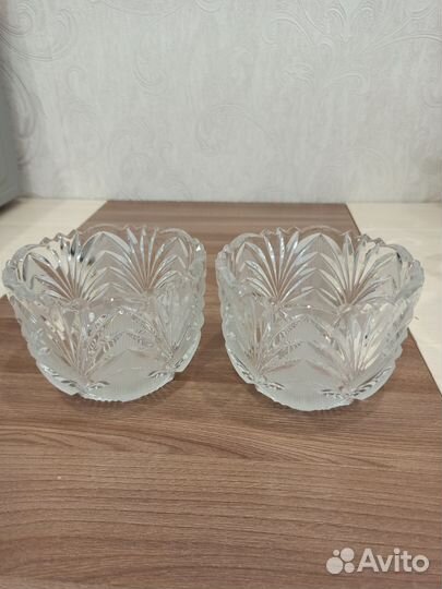 Хрустальная конфетница