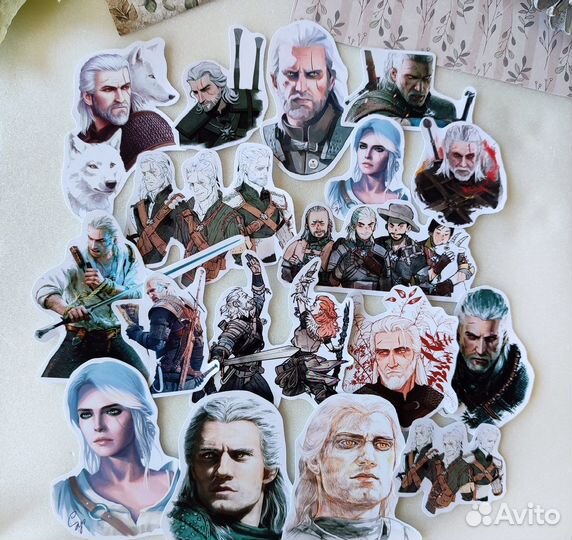 Стикеры, наклейки Печать на заказ