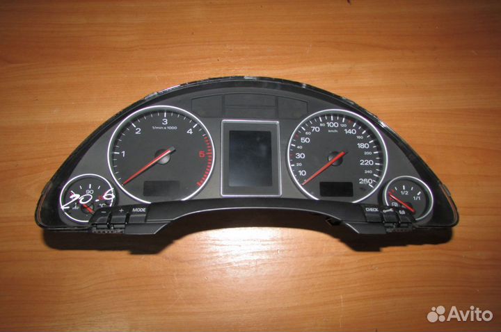 Панель приборов Audi A4 B6