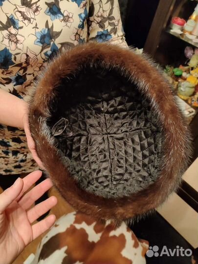 Норковая шапка