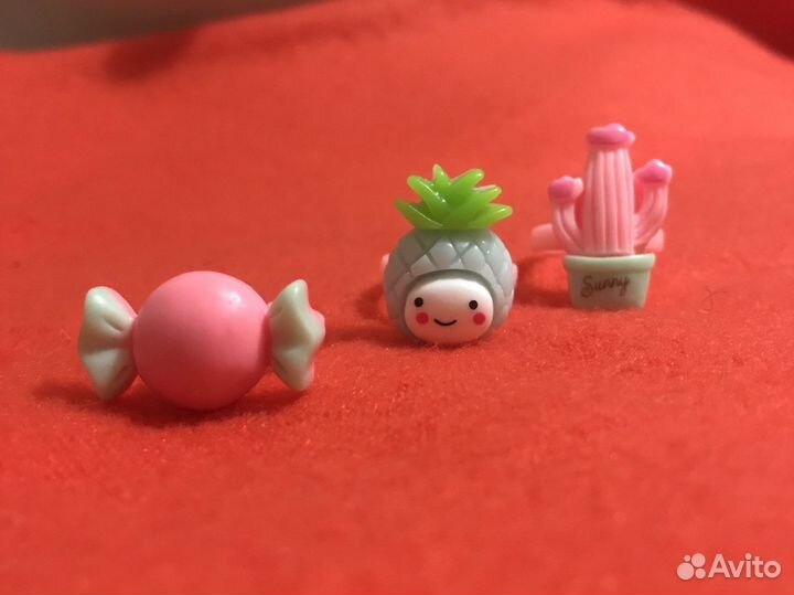 Кольца детские 3 штуки