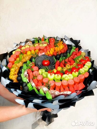 Съедобный букет для мужа/брата/папы