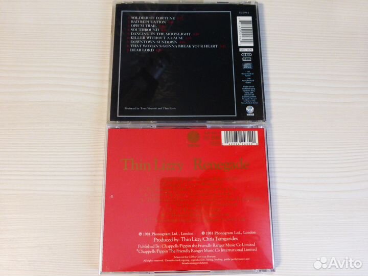 Thin Lizzy,Motorhead, CD