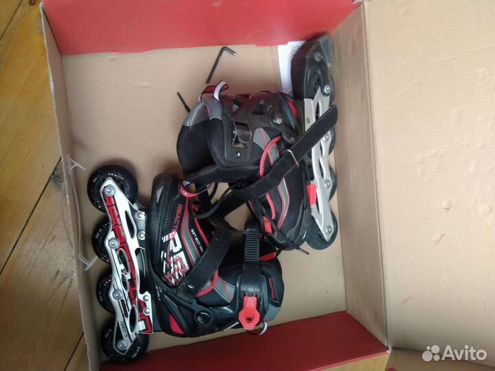 Ролики детские reaction rainbow