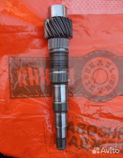 Вторичный вал МКПП VAG 14,15,16,17,18 зубьев