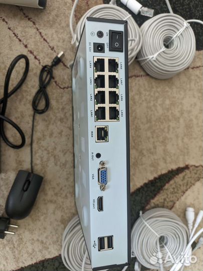 Комплект уличного ip видеонаблюдения