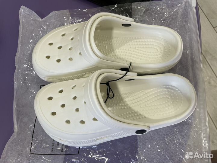 Crocs 37 размер белые
