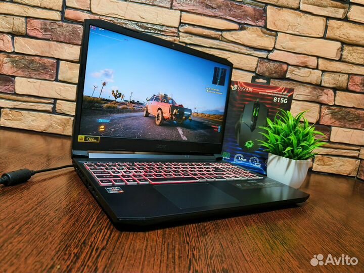 Мощный ноутбук R5 5600H RTX 3060 6 Gb