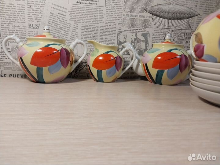 Чайный сервиз СССР дулево